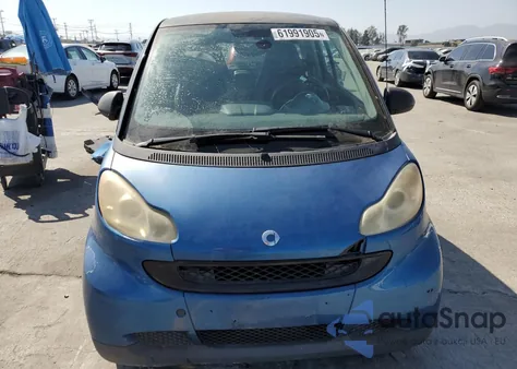 2009 Smart Fortwo Pure z USA, uszkodzony, nr VIN WMEEJ31X59K218647